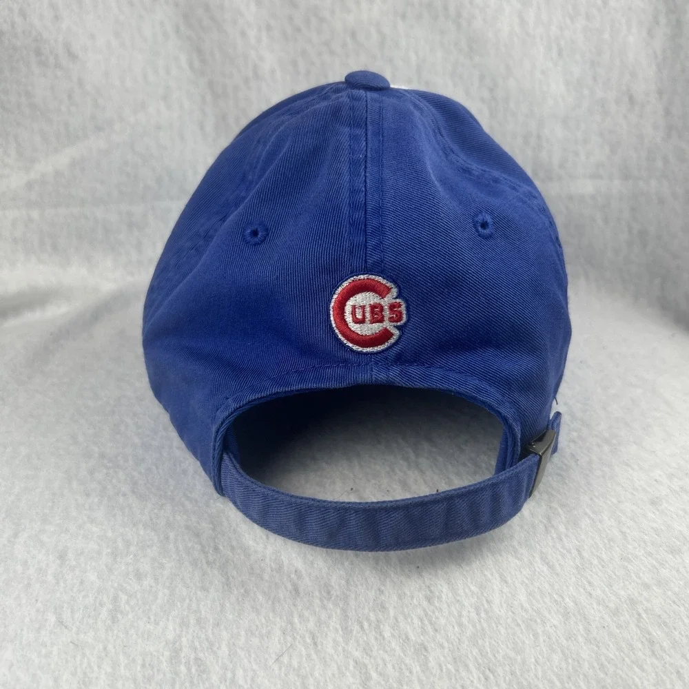 MLB American Needle Chicago Cubs Adjustable Hat‎ Red/Blue